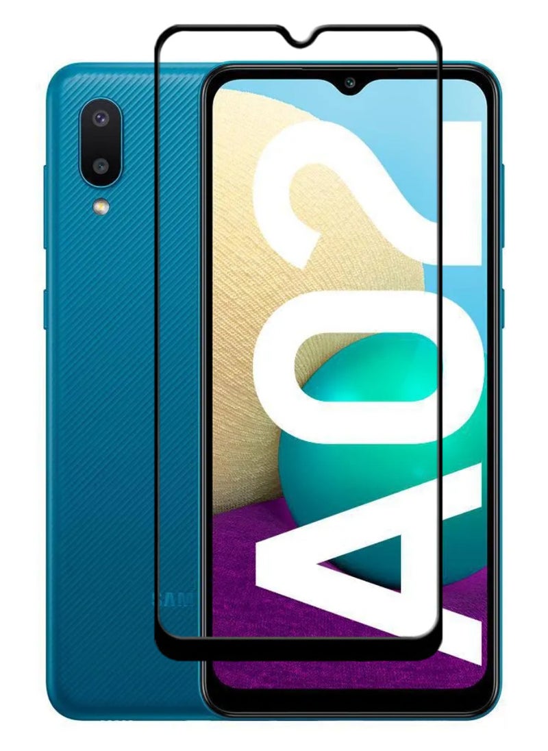 ACLIX Antistatic ESD Dustproof Premium Quality High Definition Tempered Glass Screen Protector Designed For Samsung Galaxy A02 - Image 1