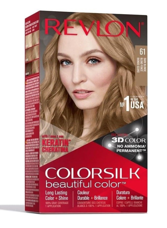 Revlon Colorsilk 61 Dark Blonde - Image 1