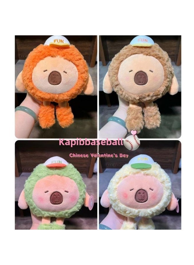 Kappi Bala Small Size Plush Toy Manufacturers 8 Inch Doll Grabbing Machine Doll Wedding Throwing Doll Gifts-Specification:Karp Baseball-Colour:20- 25cm (single Price, Color Mix And Match) - Image 1