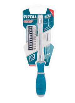 TOTAL Total 12PCS Flexible Shaft Screwdriver Set – Versatile Tool for Tight Spaces & DIY Projects with Adaptor and Multiple Bits  - Image 3