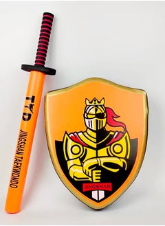 Freegallops Knight's Shield, Sword Target, Kids Martial Arts Training Props, Toys, Family, Parent-Child Games  - Image 1