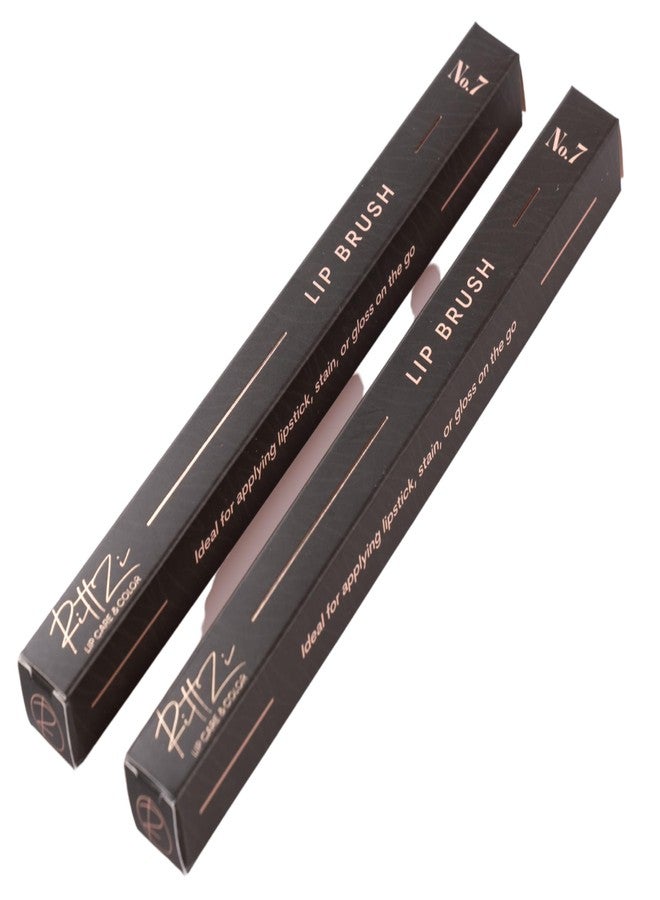 RittZi Professional Flat Lip Brush No.7 - Professional Vegan Makeup Tool - Image 3