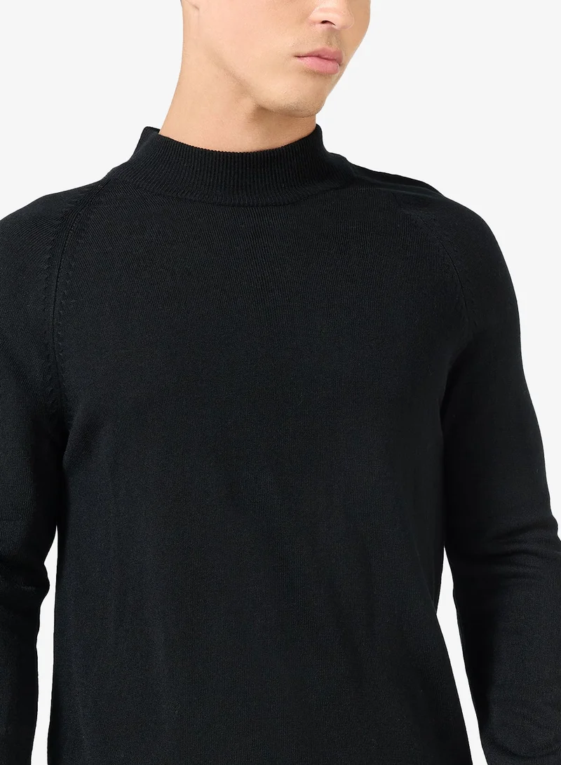 Seventy Five  Casual Turtle Neck Pullover Sweater for Men | Best Price UAE