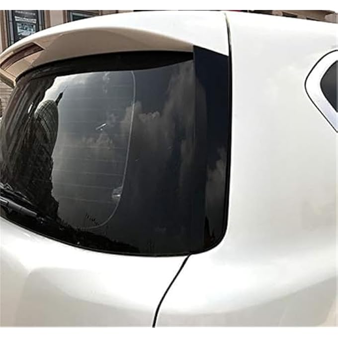 rayihni Rear Window Side Spoiler Wing For Nissan Patrol Y62 20102021 Black Glossy Plastic - Image 2