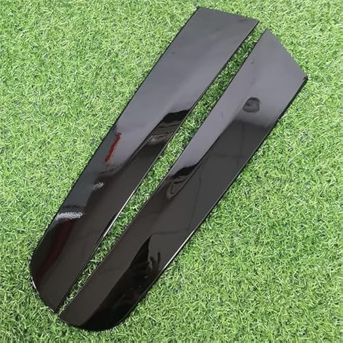 rayihni Rear Window Side Spoiler Wing For Nissan Patrol Y62 20102021 Black Glossy Plastic - Image 4