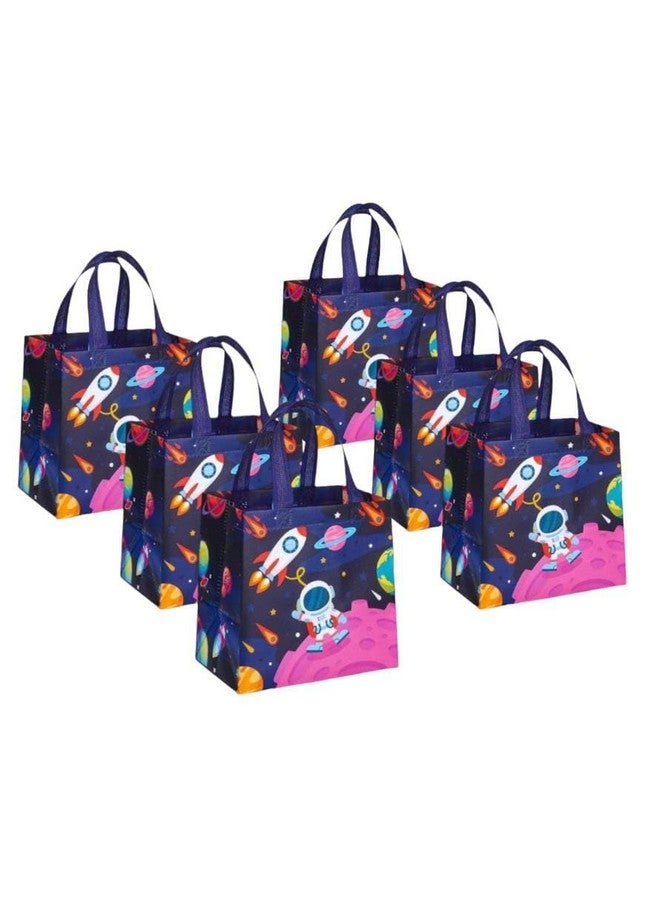Tera13 Gift Bag For Boys(24 Pcs)Space Theme Carry Bag For Boys,Return Gifts Bag For Kids,Multipurpose Reusable Carry Bag,Birthday Gifts Party Carry Bag,Drawstring Bags Return Gifts,Gym Bag,Multicolor - Image 1