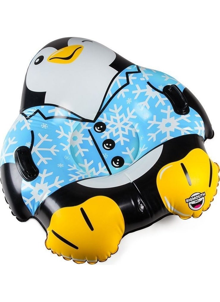 Big Mouth Penguin Inflatable Sled and Float  - Image 2