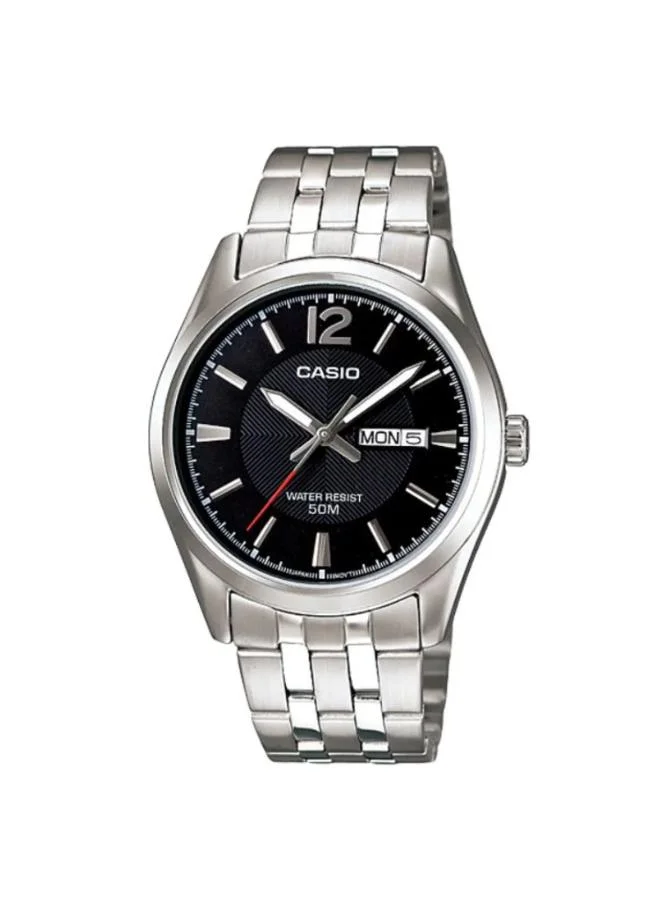 CASIO Men's Stainless Steel Analog Watch MTP-1335D-1AVDF - 38 mm