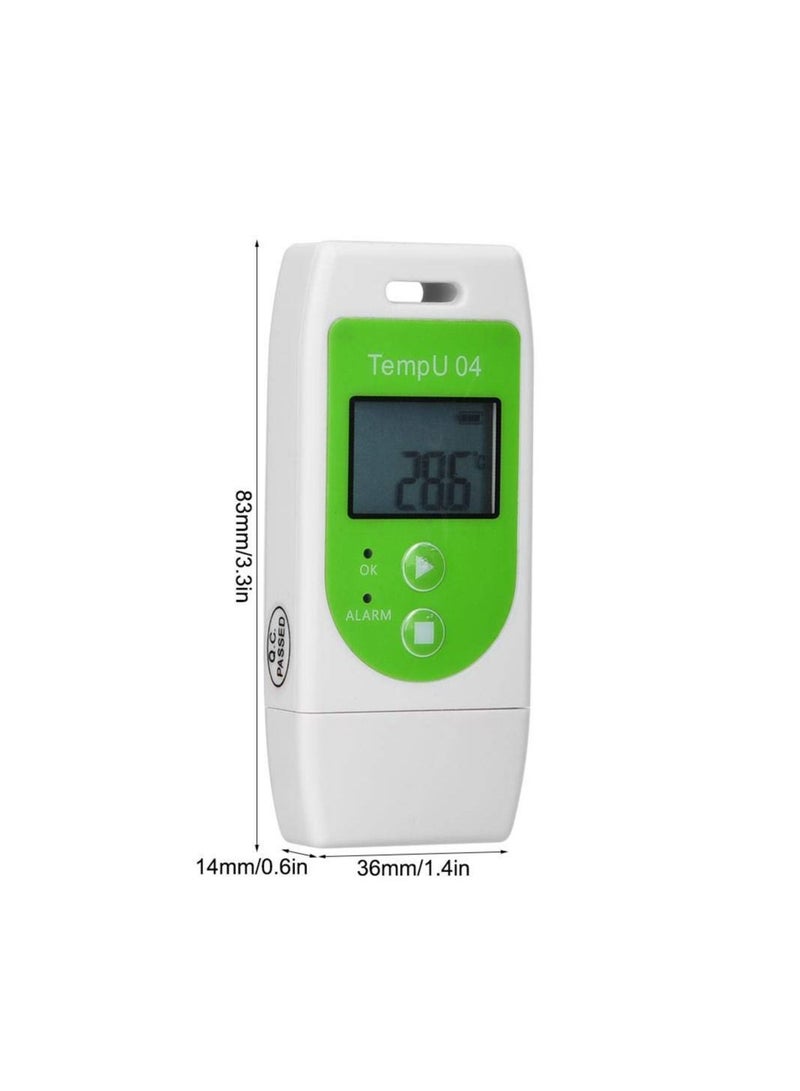 Temperature and Humidity Data Logger, Reusable Temperature and Humidity Data Logger USB Data Temperature Recorder