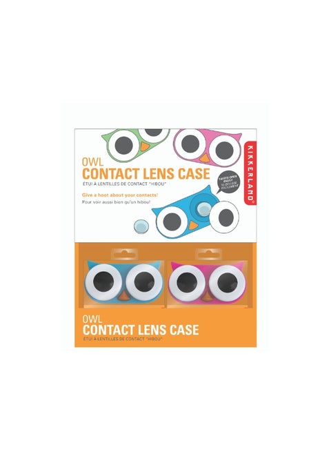 Owl Contact Lens Case Assorted