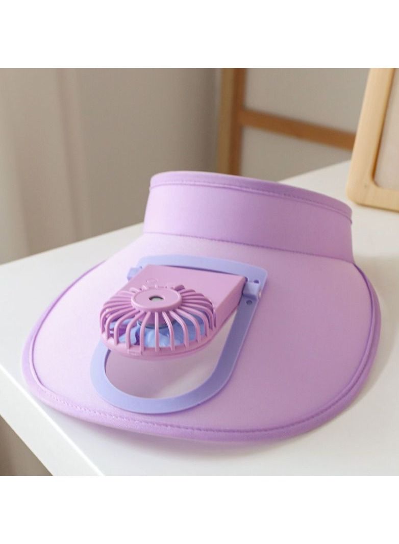 DubaiGallery Top USB Charging Fan Sunshade Hat For Kid's Or Adult's Summer Travel - Image 2