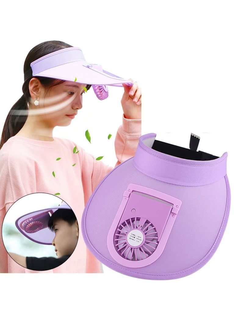 DubaiGallery Top USB Charging Fan Sunshade Hat For Kid's Or Adult's Summer Travel - Image 4