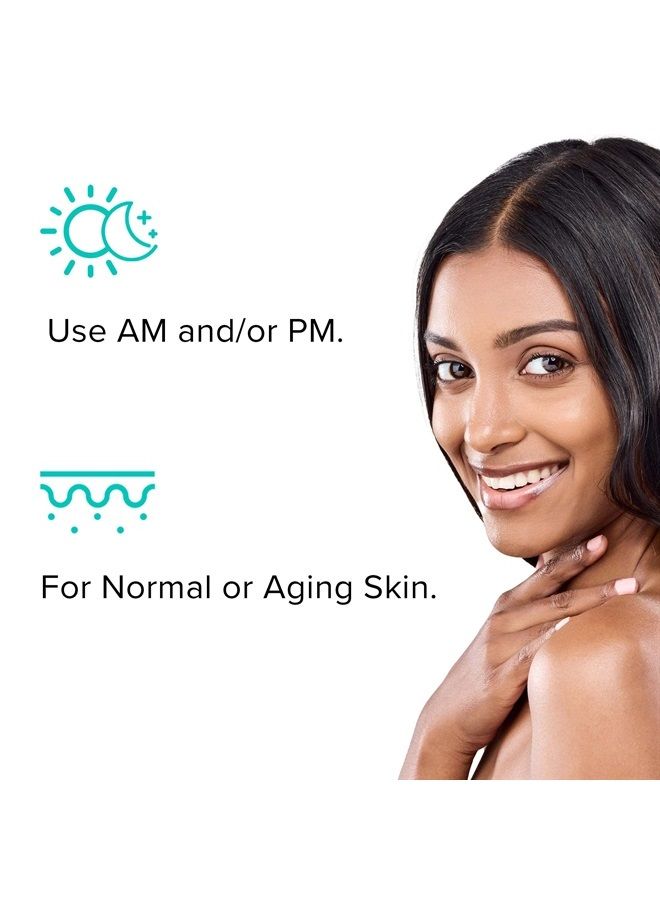 ClarityRx Get Balanced Probiotic Hydrating Face Serum, Natural Plant-Based Skin-Balancing Treatment with Hyaluronic Acid & Antioxidants for Normal & Aging Skin (1 fl oz)