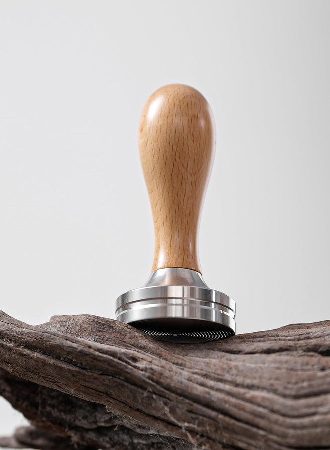 STARESSO 53mm Coffee Tamper for Espresso Machines, Wooden Espresso Tamper - Image 5