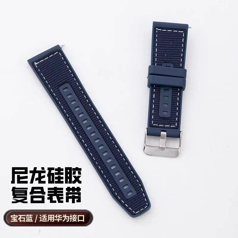 Bluejw Premium Sport Band for GT4 Pro Watch4 Pro 22mm Quick Release, Stainless Steel Buckle, Breathable Replacement Watch Strap - Image 1