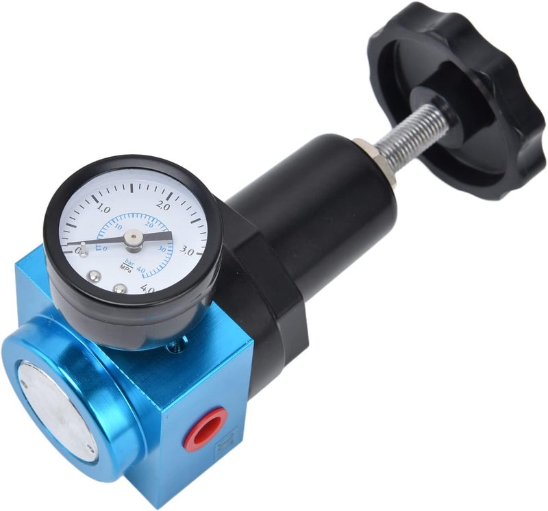 Air Pressure Regulator Miniature Pneumatic Reducing Valve Gauge Control for Various Installation Environments (QTYH-15) - Image 5