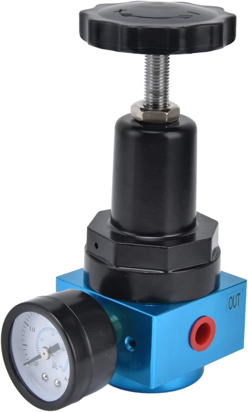 Air Pressure Regulator Miniature Pneumatic Reducing Valve Gauge Control for Various Installation Environments (QTYH-15) - Image 1
