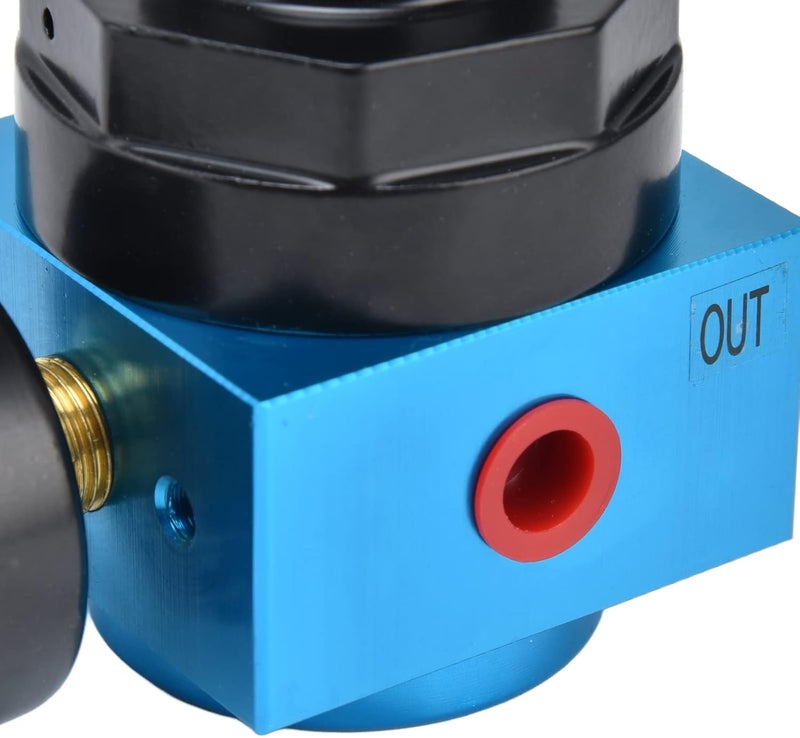Air Pressure Regulator Miniature Pneumatic Reducing Valve Gauge Control for Various Installation Environments (QTYH-15) - Image 3