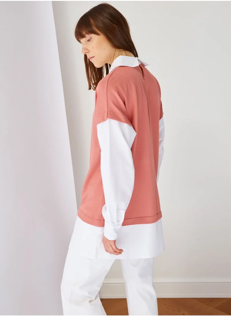 trendyol Knitted 2 In 1 Tunic Shirt