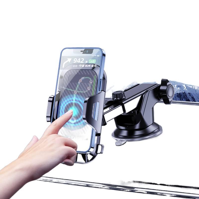 Car Phone Holder for Universal Fit in Black for Daily Use - Image 4