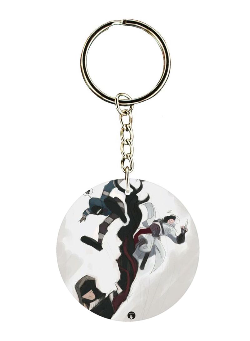 RKN Double Sided Assassin's Creed Printed Keychain