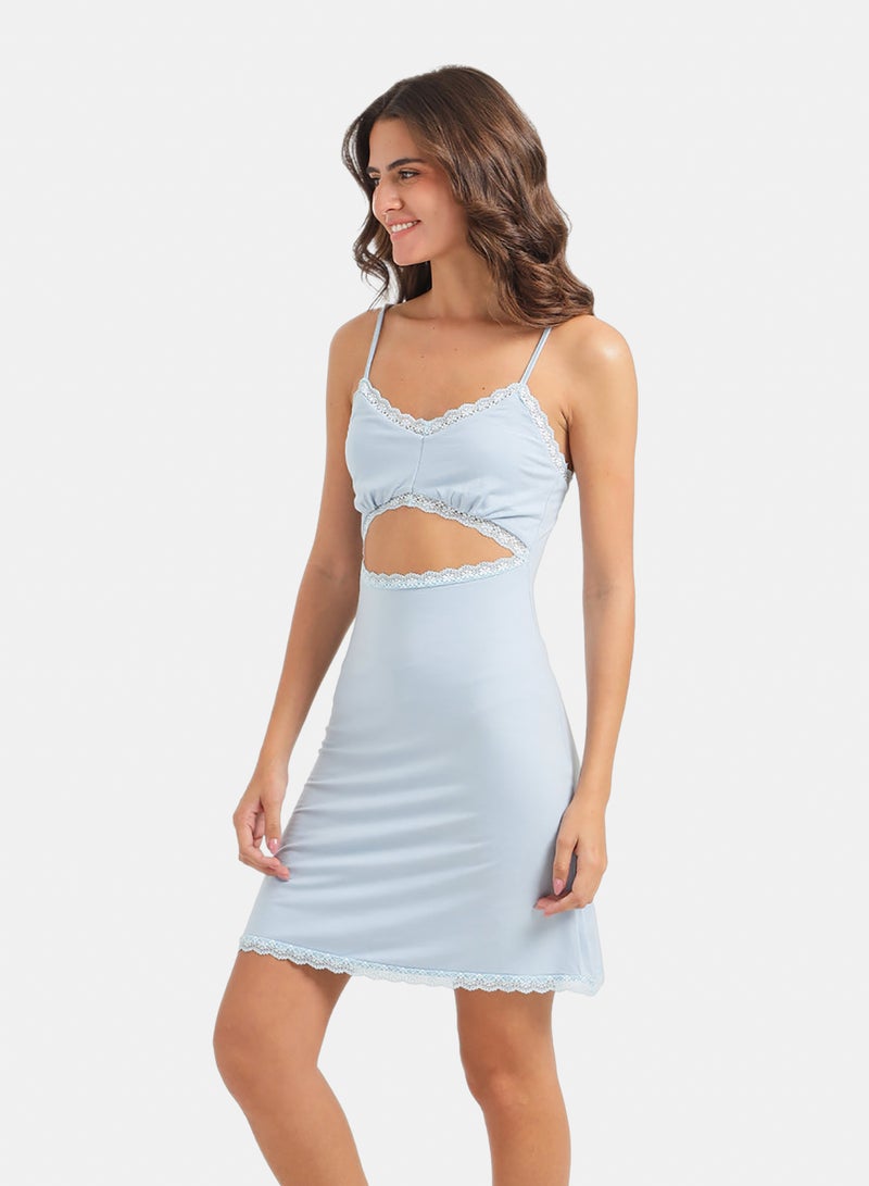 Carina Lace Detail Nightgown - Image 3