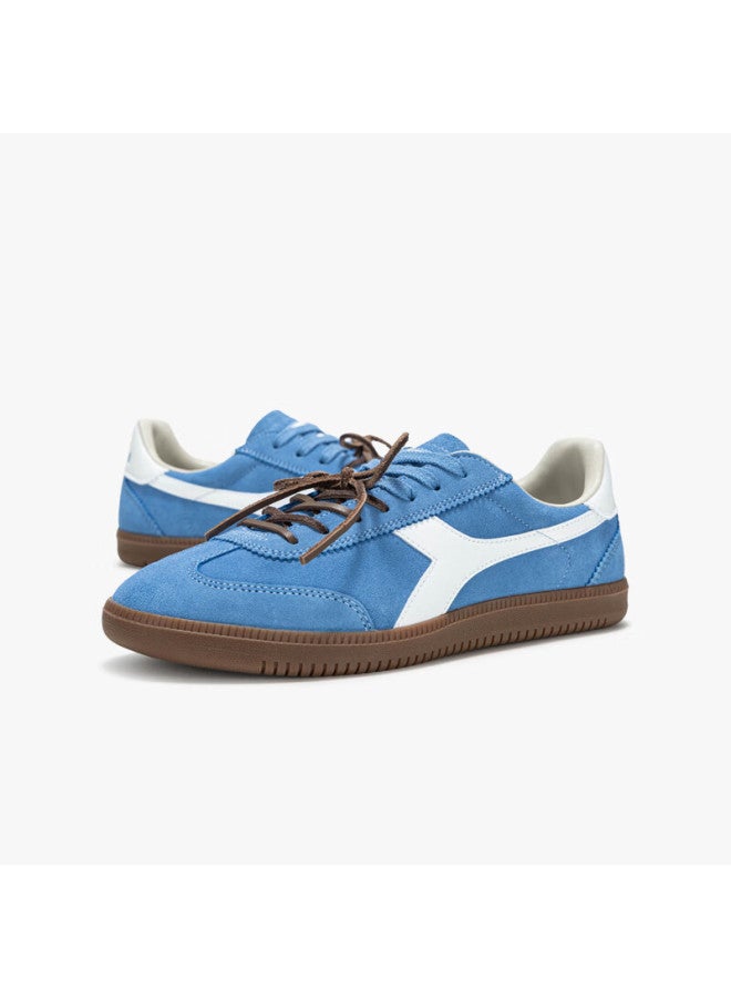 Diadora Men's And Women's Low-top Casual Shoes, Saunter Og, Lichen Blue/bright White, Size 37 - Image 5