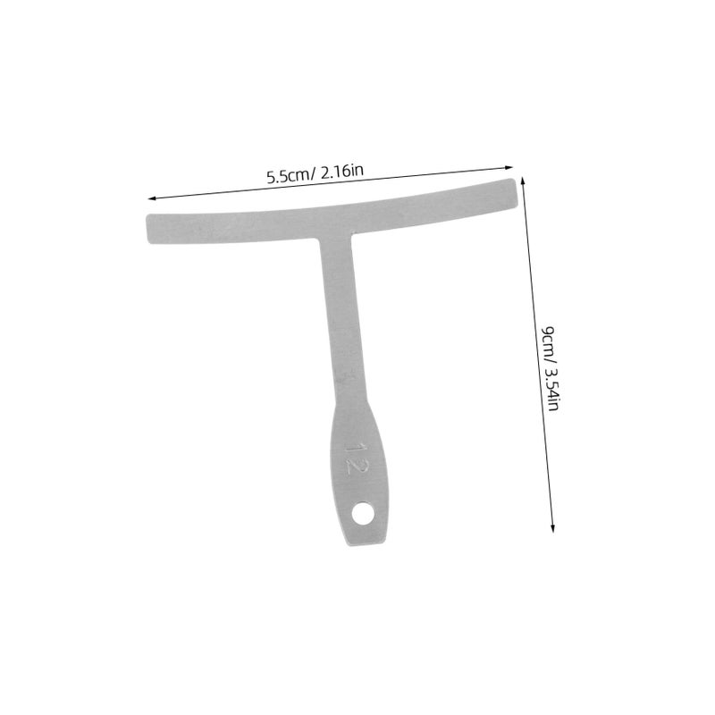 Professional Understring Radius Gauge String Action Ruler Guitar Measuring Tool - Image 3
