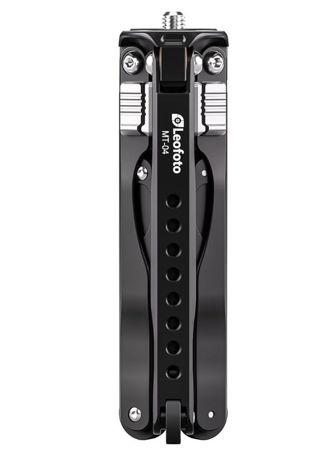 Leofoto MT-04 Folding Aluminum Mini Tripod with Bag - Image 5