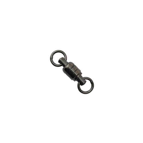 AFW Stainless Steel Ball Bearing Swivels with Double Welded Rings Size 3 200 lb TestGunmetal Black 10 pc - Image 3