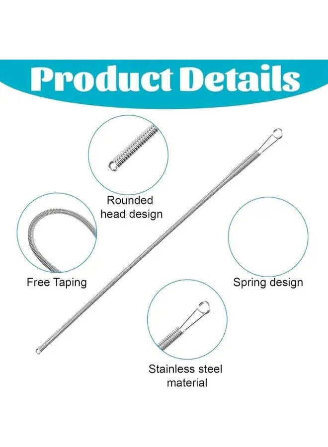 2pcs Metal Drawstring Threader Tool for Hoodies Sweatpants Jackets Replacement - Image 4