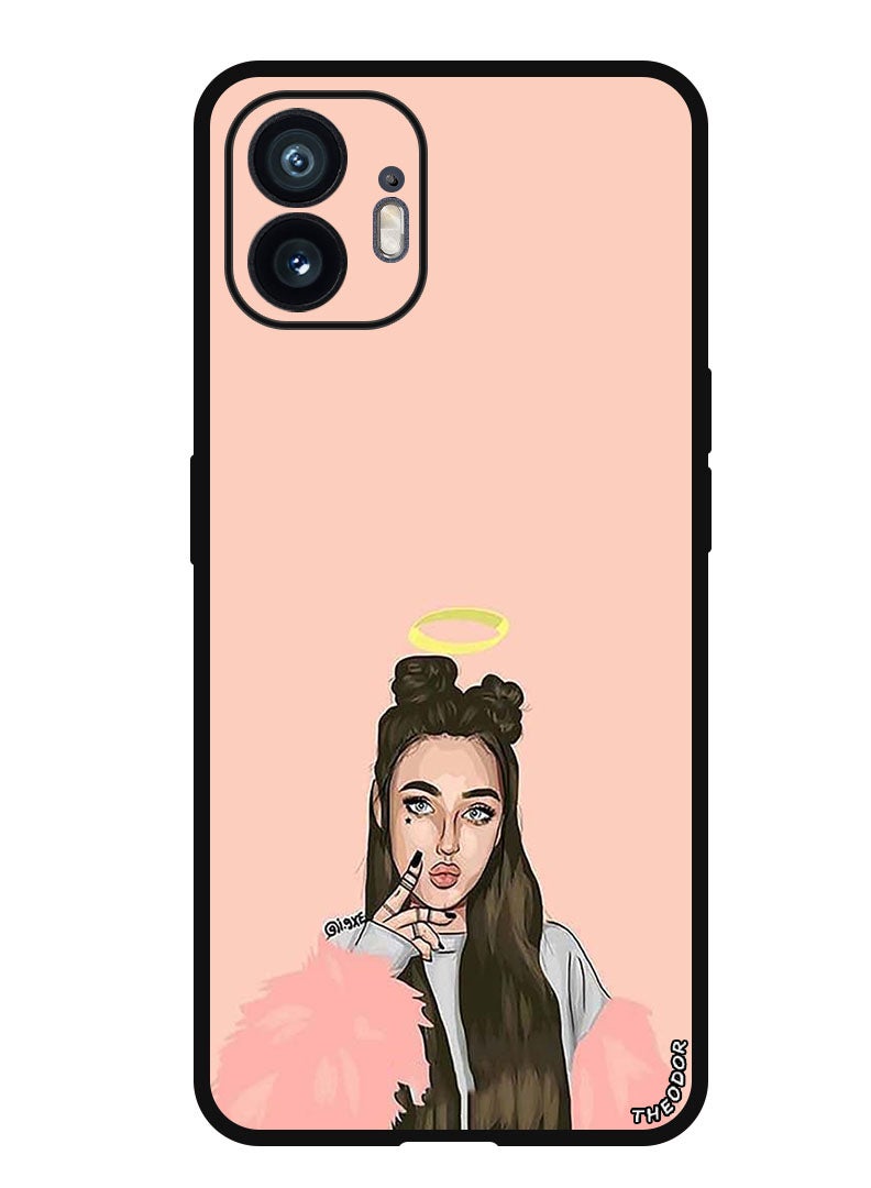 Theodor Protective Case Anti Scratch Shock Proof Bumper Cover For Nothing Phone (2) Princess - Image 1