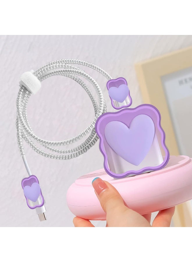 Cute Cartoon Series 3D Fast Charger Protector for iPhone 18W 20W iPhone iPad 11-15 Pro Max Protective Cover for Fast Charging Cable Protective Cover for USB and USB C Data Cable  - Image 5