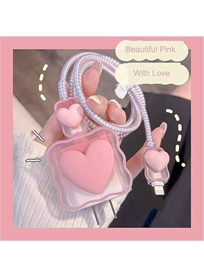 Cute Cartoon Series 3D Fast Charger Protector for iPhone 18W 20W iPhone iPad 11-15 Pro Max Protective Cover for Fast Charging Cable Protective Cover for USB and USB C Data Cable - Image 5
