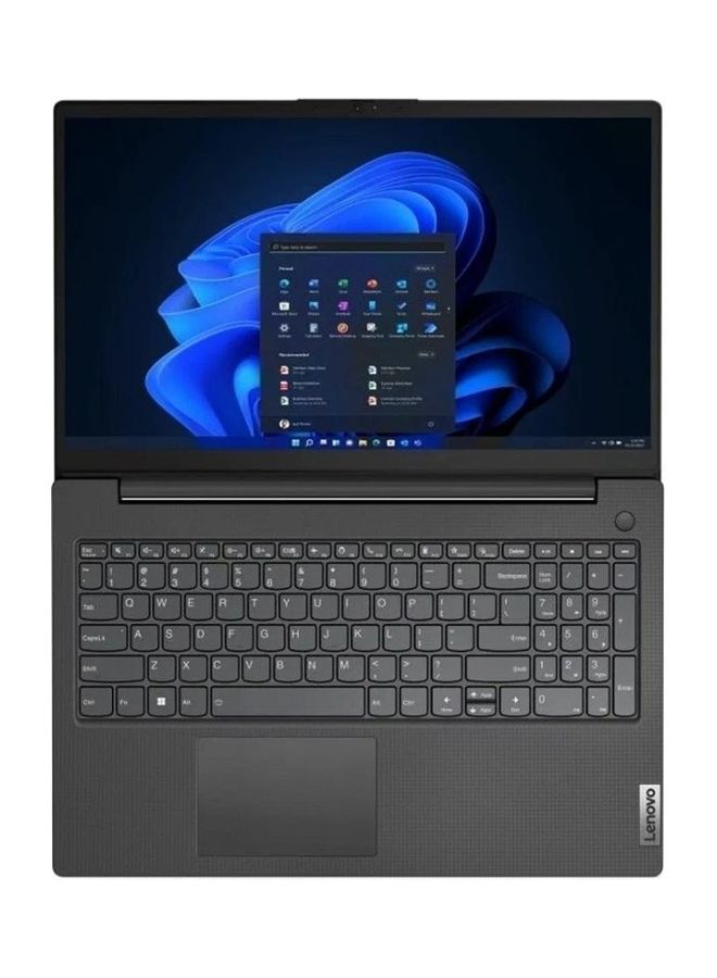 Lenovo V15 Gen 3 IAP Professional And Personnel Laptop with 15.6-Inch Full HD Display/Core i3-1215U Processor/8GB Ram/256GB SSD/Intel UHD Graphics/Windows 11 English/Arabic Business Black - Image 2