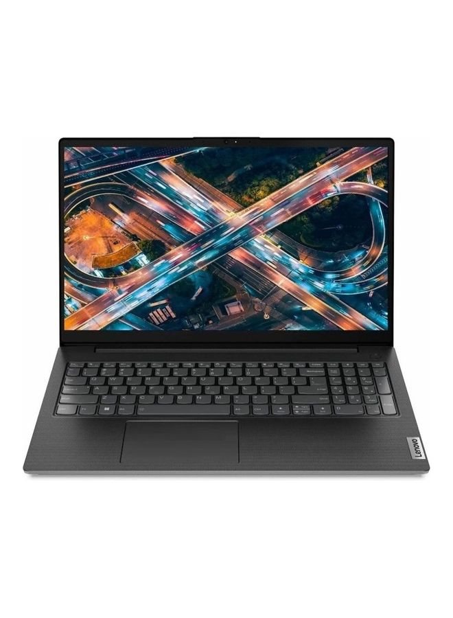 Lenovo V15 Gen 3 IAP Professional And Personnel Laptop with 15.6-Inch Full HD Display/Core i3-1215U Processor/8GB Ram/256GB SSD/Intel UHD Graphics/Windows 11 English/Arabic Business Black - Image 1