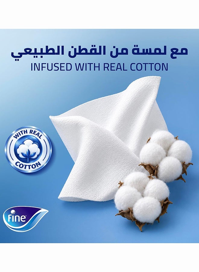 Fine Classic Pocket Facial Tissues Pack Of 10 White - Image 3