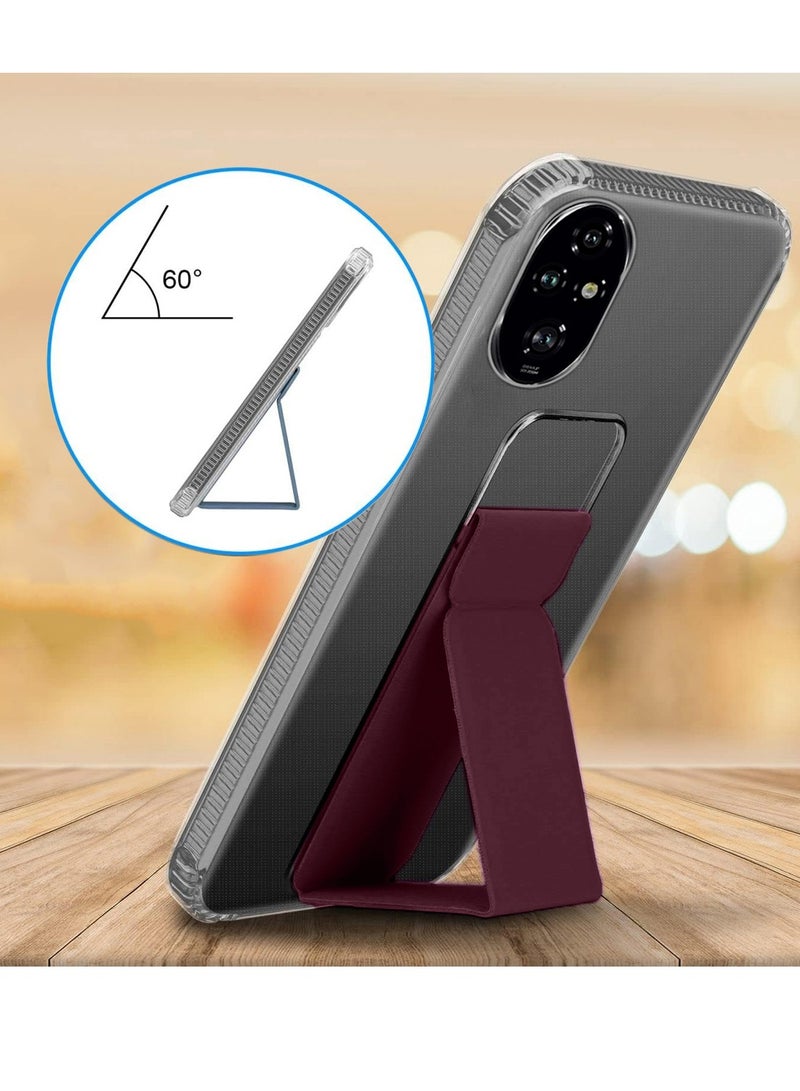 دبليو تيك غطاء وسادة هوائية لهاتف Honor 200 Pro 5G 2024 مصنوع من مادة TPU - شفاف/كستنائي - Image 3