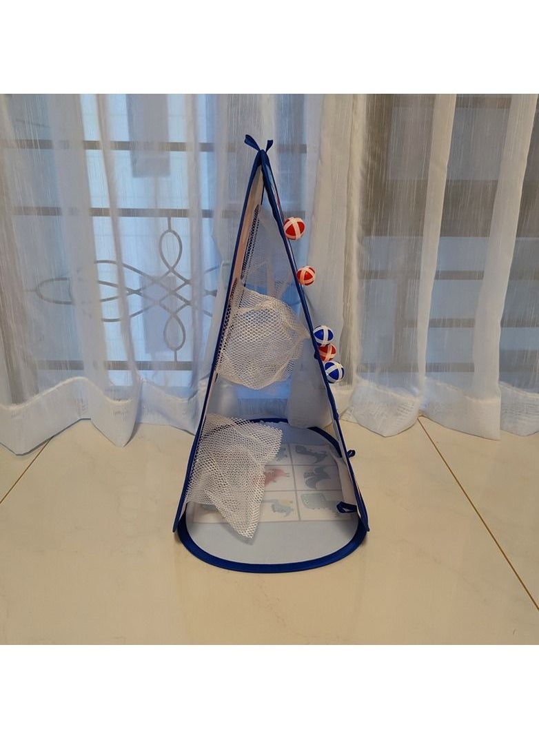 Soofam - Animal Bean Bag Toss Game Toy for Kids Cornhole Outdoor Toy Games 6 Bean Bag Toss and 3 Corn Hole Balls Outside Toys for Kids Toddler - Image 1