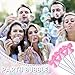 Civaner 36 Pcs Pink Bow Bubble Wands Bulk Pink Bow Themed Party Favors Coquette Mini Bubble Wands for Party Supplies Coquette Bridal Bachelorette Birthday Gift Favors - Image 4