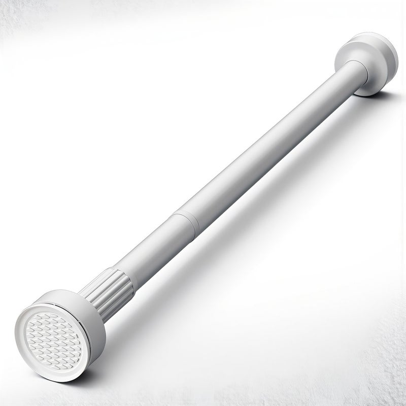 Multi Use Tension Rod No Drill For Bathroom Closet Laundry Kitchen Organizer 0.35-0.5m Strong Grip - Image 1
