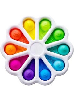 Generic Uscatalog Pop It Fidget Toy Set | Pop Its Fidget Toys, Fidget Toys Pop It Rainbow, Pop It Toy, | Poppit Fidget Toy, Rainbow Pop It, Push Pop Bubble Fidget Toy, Pop Toy(Dimple Digits) 