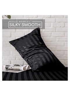 Generic 4 Pcs Satin Bed Sheets Pillowcase Sets, King Size Sheets Set, 200x200 CM  - Image 2