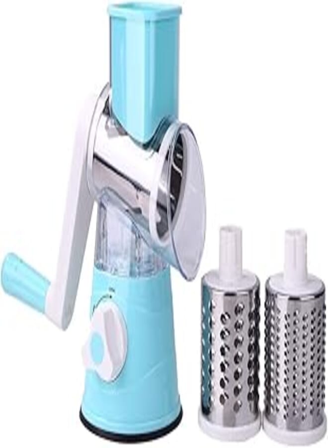 OR Manual Vegetable Cutter Slicer Kitchen Accessories Multifunctional Round Mandoline Slicer Potato Cheese Kitchen Gadgets