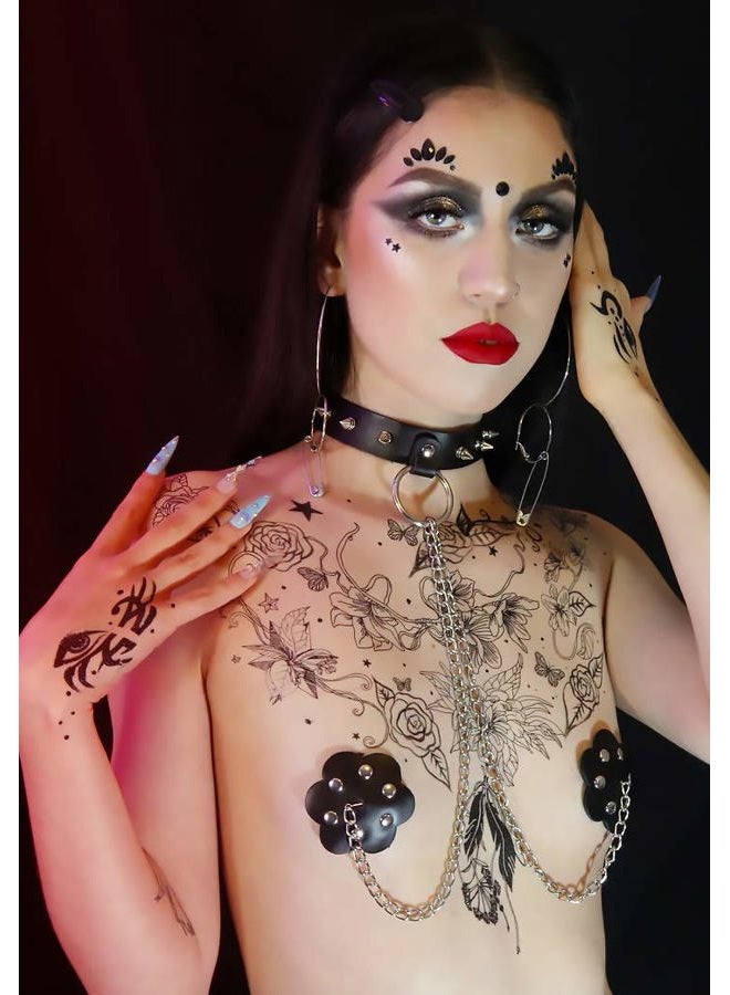 Neva Nude ملصق وجه كريستال سحر أسود في إصدار في وجهك - Image 3