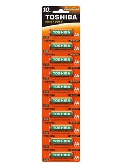 Toshiba Toshiba Heavy Duty AA 10 Pcs Battery Pack  - Image 1