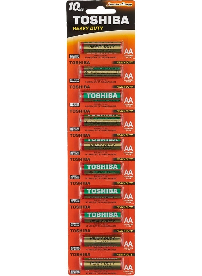 Toshiba بطارية توشيبا AA 10 قطع قوية  - Image 2