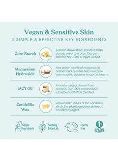 HUMBLE SIMPLE AND TRUE. Humble Brands Aluminumfree Deodorant, Vegan And Cruelty Free, Formulated For Sensitive Skin, Mountain Lavender, 2.5 Ounce (Pack Of 1)  - Image 5