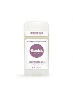 HUMBLE SIMPLE AND TRUE. Humble Brands Aluminumfree Deodorant, Vegan And Cruelty Free, Formulated For Sensitive Skin, Mountain Lavender, 2.5 Ounce (Pack Of 1)  - Image 1