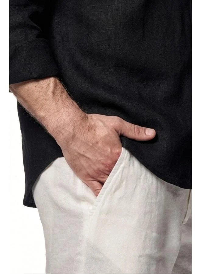 Liwali  %100 Linen Double Pocket Shirt. for Men | Best Price UAE